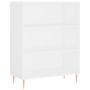 Weißes hohes Sideboard aus Holzwerkstoff, 69,5 x 32,5 x 180 cm von vidaXL, Sideboards - Ref: Foro24-3189557, Preis: 121,05 €,...