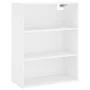 White engineered wood tall sideboard 69.5x32.5x180 cm by vidaXL, Sideboards - Ref: Foro24-3189557, Price: 114,74 €, Discount: %