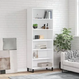 White engineered wood tall sideboard 69.5x32.5x180 cm by vidaXL, Sideboards - Ref: Foro24-3189597, Price: 114,71 €, Discount: %