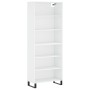 White engineered wood tall sideboard 69.5x32.5x180 cm by vidaXL, Sideboards - Ref: Foro24-3189597, Price: 115,47 €, Discount: %