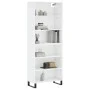White engineered wood tall sideboard 69.5x32.5x180 cm by vidaXL, Sideboards - Ref: Foro24-3189597, Price: 114,71 €, Discount: %