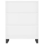 Weißes hohes Sideboard aus Holzwerkstoff, 69,5 x 32,5 x 180 cm von vidaXL, Sideboards - Ref: Foro24-3189597, Preis: 115,47 €,...