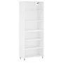 Tall white engineered wood sideboard 69.5x32.5x180 cm by vidaXL, Sideboards - Ref: Foro24-3189549, Price: 109,11 €, Discount: %