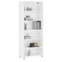Tall white engineered wood sideboard 69.5x32.5x180 cm by vidaXL, Sideboards - Ref: Foro24-3189549, Price: 109,11 €, Discount: %