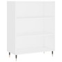 Aparador alto madera de ingeniería blanco 69,5x32,5x180 cm de vidaXL, Aparadores - Ref: Foro24-3189549, Precio: 115,07 €, Des...