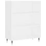 Tall white engineered wood sideboard 69.5x32.5x180 cm by vidaXL, Sideboards - Ref: Foro24-3189549, Price: 109,11 €, Discount: %