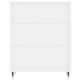 Tall white engineered wood sideboard 69.5x32.5x180 cm by vidaXL, Sideboards - Ref: Foro24-3189549, Price: 109,11 €, Discount: %