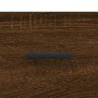 Tall oak brown plywood sideboard 69.5x34x180 cm by vidaXL, Sideboards - Ref: Foro24-3189396, Price: 175,47 €, Discount: %