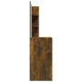 Dressing table with smoked oak mirror 74.5x40x141 cm by vidaXL, Bedroom Dressers - Ref: Foro24-820490, Price: 72,03 €, Discou...