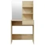 Dressing table with mirror in Sonoma oak color 74.5x40x141 cm by vidaXL, Bedroom Dressers - Ref: Foro24-802807, Price: 92,77 ...