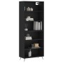 Hohes Sideboard Holzwerkstoff schwarz 69,5x32,5x180 cm von vidaXL, Sideboards - Ref: Foro24-3189542, Preis: 125,69 €, Rabatt: %