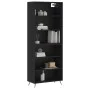 Hohes Sideboard Holzwerkstoff schwarz 69,5x32,5x180 cm von vidaXL, Sideboards - Ref: Foro24-3189542, Preis: 120,92 €, Rabatt: %