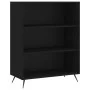 Tall black engineered wood sideboard 69.5x32.5x180 cm by vidaXL, Sideboards - Ref: Foro24-3189542, Price: 120,94 €, Discount: %
