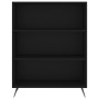 Hohes Sideboard Holzwerkstoff schwarz 69,5x32,5x180 cm von vidaXL, Sideboards - Ref: Foro24-3189542, Preis: 125,69 €, Rabatt: %