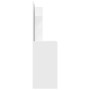 Dresser with white mirror 74.5x40x141 cm by vidaXL, Bedroom Dressers - Ref: Foro24-802804, Price: 83,70 €, Discount: %