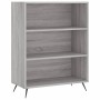 Aparador alto madera de ingeniería gris Sonoma 69,5x32,5x180 cm von vidaXL, Sideboards - Ref: Foro24-3189547, Preis: 115,59 €...