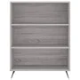 Aparador alto madera de ingeniería gris Sonoma 69,5x32,5x180 cm by vidaXL, Sideboards - Ref: Foro24-3189547, Price: 109,47 €,...