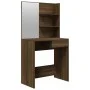 Dressing table with oak brown mirror 74.5x40x141 cm by vidaXL, Bedroom Dressers - Ref: Foro24-820492, Price: 72,81 €, Discoun...