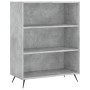 Aparador alto madera ingeniería gris hormigón 69,5x32,5x180 cm by vidaXL, Sideboards - Ref: Foro24-3189545, Price: 108,37 €, ...