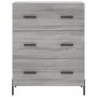 Hohes Sideboard Sonoma graues Sperrholz 69,5x34x180 cm von vidaXL, Sideboards - Ref: Foro24-3189395, Preis: 162,72 €, Rabatt: %