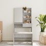 Concrete gray dressing table with mirror 74.5x40x141 cm by vidaXL, Bedroom Dressers - Ref: Foro24-802808, Price: 75,32 €, Dis...
