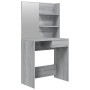 Dressing table with mirror sonoma gray 74.5x40x141 cm by vidaXL, Bedroom Dressers - Ref: Foro24-820491, Price: 75,90 €, Disco...