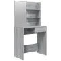 Dressing table with mirror sonoma gray 74.5x40x141 cm by vidaXL, Bedroom Dressers - Ref: Foro24-820491, Price: 74,89 €, Disco...