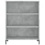 Tall engineered wood gray concrete sideboard 69.5x32.5x180 cm by vidaXL, Sideboards - Ref: Foro24-3189577, Price: 106,46 €, D...