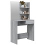 Dressing table with mirror sonoma gray 74.5x40x141 cm by vidaXL, Bedroom Dressers - Ref: Foro24-820491, Price: 75,90 €, Disco...