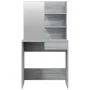 Dressing table with mirror sonoma gray 74.5x40x141 cm by vidaXL, Bedroom Dressers - Ref: Foro24-820491, Price: 74,89 €, Disco...