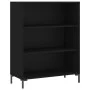 Tall black engineered wood sideboard 69.5x32.5x180 cm by vidaXL, Sideboards - Ref: Foro24-3189574, Price: 121,08 €, Discount: %