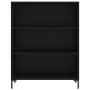 Tall black engineered wood sideboard 69.5x32.5x180 cm by vidaXL, Sideboards - Ref: Foro24-3189574, Price: 121,08 €, Discount: %
