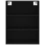 Tall black engineered wood sideboard 69.5x32.5x180 cm by vidaXL, Sideboards - Ref: Foro24-3189574, Price: 121,08 €, Discount: %