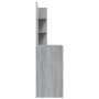 Dressing table with mirror sonoma gray 74.5x40x141 cm by vidaXL, Bedroom Dressers - Ref: Foro24-820491, Price: 75,90 €, Disco...