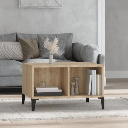 Sonoma Couchtisch aus Eichensperrholz 60x50x36,5 cm von vidaXL, Couchtisch - Ref: Foro24-821039, Preis: 39,23 €, Rabatt: %
