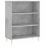 Tall engineered wood gray concrete sideboard 69.5x32.5x180 cm by vidaXL, Sideboards - Ref: Foro24-3189561, Price: 103,30 €, D...