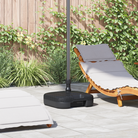 Base para parasol de exteriores Negro 45 x 45 x 29.5 cm