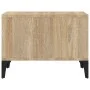 Oak Sonoma plywood coffee table 60x50x36.5 cm by vidaXL, Coffee table - Ref: Foro24-821039, Price: 39,23 €, Discount: %