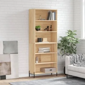 High Sonoma oak engineered wood sideboard 69.5x32.5x180cm by vidaXL, Sideboards - Ref: Foro24-3189584, Price: 117,91 €, Disco...