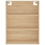 High Sonoma oak engineered wood sideboard 69.5x32.5x180cm by vidaXL, Sideboards - Ref: Foro24-3189584, Price: 125,07 €, Disco...