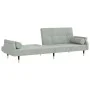 Sofa bed with light gray velvet cushions by vidaXL, Sofas - Ref: Foro24-351857, Price: 314,39 €, Discount: %
