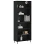 Aparador alto madera de ingeniería negro 69,5x32,5x180 cm de vidaXL, Aparadores - Ref: Foro24-3189590, Precio: 121,27 €, Desc...