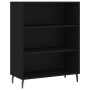Hohes schwarzes Sideboard aus Holzwerkstoff, 69,5 x 32,5 x 180 cm von vidaXL, Sideboards - Ref: Foro24-3189590, Preis: 128,88...
