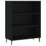 Tall black engineered wood sideboard 69.5x32.5x180 cm by vidaXL, Sideboards - Ref: Foro24-3189590, Price: 121,28 €, Discount: %