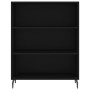 Hohes schwarzes Sideboard aus Holzwerkstoff, 69,5 x 32,5 x 180 cm von vidaXL, Sideboards - Ref: Foro24-3189590, Preis: 128,88...