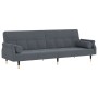 Schlafsofa mit dunkelgrauen Samtkissen von vidaXL, Sofas - Ref: Foro24-351858, Preis: 298,19 €, Rabatt: %