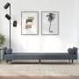 Schlafsofa mit dunkelgrauen Samtkissen von vidaXL, Sofas - Ref: Foro24-351858, Preis: 298,19 €, Rabatt: %