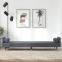 Sofa bed with dark gray velvet cushions by vidaXL, Sofas - Ref: Foro24-351858, Price: 295,51 €, Discount: %