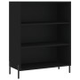 Tall black engineered wood sideboard 69.5x32.5x180 cm by vidaXL, Sideboards - Ref: Foro24-3189582, Price: 130,84 €, Discount: %