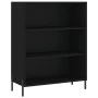 Tall black engineered wood sideboard 69.5x32.5x180 cm by vidaXL, Sideboards - Ref: Foro24-3189582, Price: 123,24 €, Discount: %